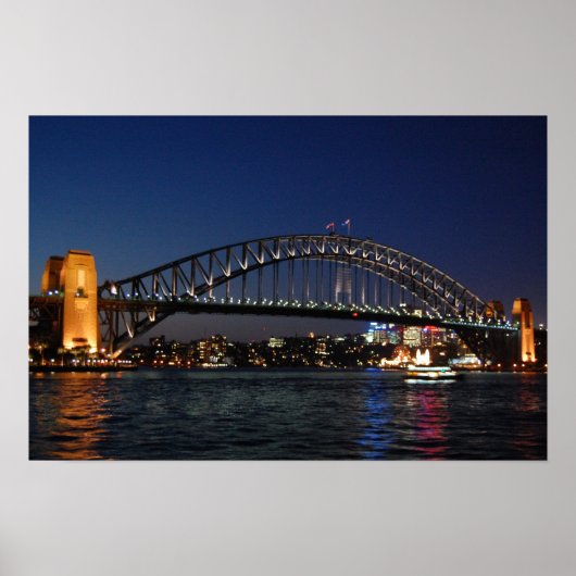 Sydney Harbour Bridge Poster (Vorne)