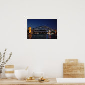 Sydney Harbour Bridge Poster (Küche)