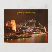 Sydney Harbour Bridge Postkarte (Vorderseite)