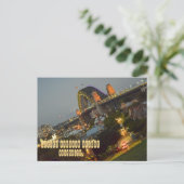 Sydney Harbour Bridge Postkarte (Stehend Vorderseite)