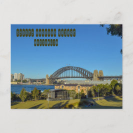 Sydney Harbour Bridge Postkarte