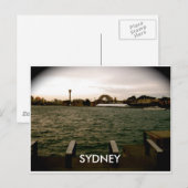 Sydney Harbour Bridge Postkarte (Vorne/Hinten)