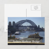 Sydney Harbour Bridge Postkarte (Vorne/Hinten)