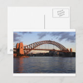 Sydney Harbour Bridge Postkarte (Vorne/Hinten)