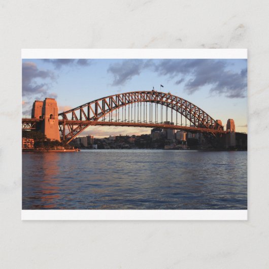 Sydney Harbour Bridge Postkarte (Vorderseite)