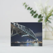 Sydney Harbour Bridge Postkarte (Stehend Vorderseite)