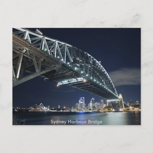Sydney Harbour Bridge Postkarte (Vorderseite)
