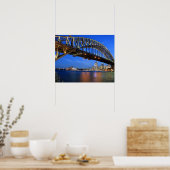 Sydney Harbour Bridge, Sydney Opera House und Poster (Küche)