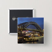 Sydney Harbour Bridge und Park Hyatt Sydney Hotel Button (Vorne & Hinten)