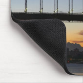 Sydney Harbour Bridge und Sydney Opernhaus 2 Mousepad (Ecke)
