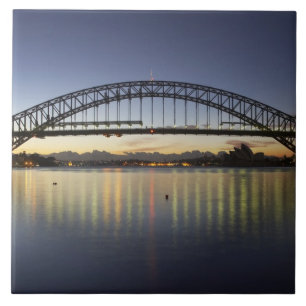 Sydney Harbour Bridge und Sydney Opernhaus Fliese