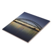 Sydney Harbour Bridge und Sydney Opernhaus Fliese (Seite)