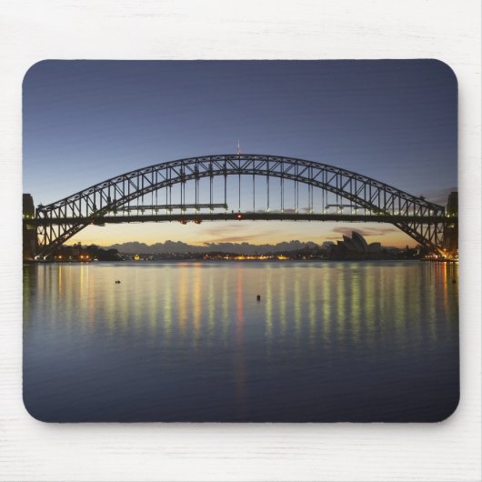Sydney Harbour Bridge und Sydney Opernhaus Mousepad (Vorne)