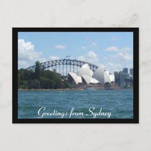 Sydney Harbour Grüße Postkarte