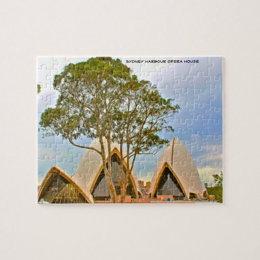 Sydney Harbour Opera House Australia Puzzle (Horizontal)