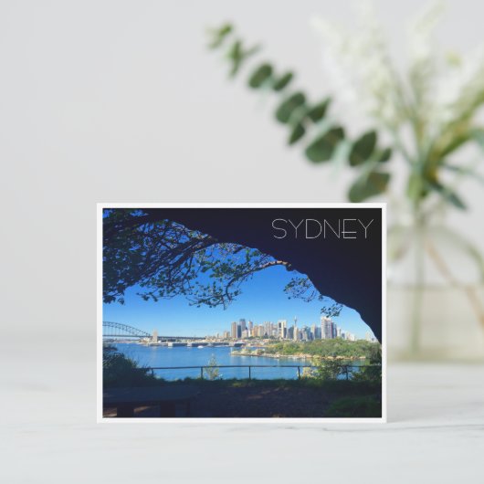 Sydney Harbour Postkarte (Stehend Vorderseite)