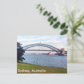 Sydney Harbour Rasen Postkarte (Stehend Vorderseite)