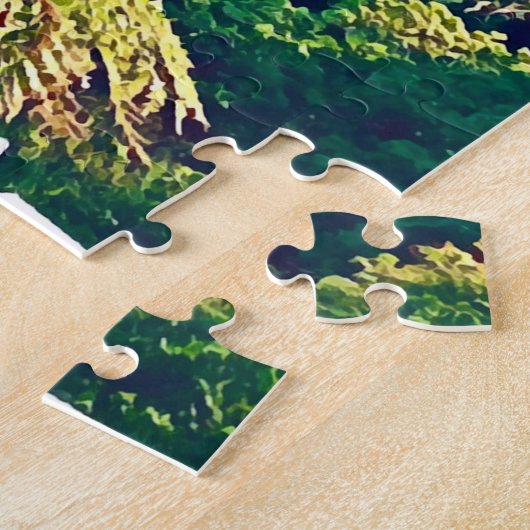 Sydney Harbour Skyline view Mosman Puzzle (Seite)