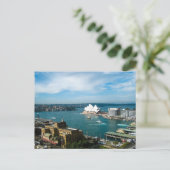 Sydney Harbour und das Opernhaus - Postkarte (Stehend Vorderseite)
