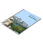 Sydney Harbour vom Zoo Notizblock (Linke Seite)