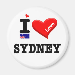SYDNEY - I-Liebe Magnet