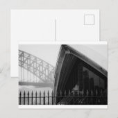 Sydney icons postkarte (Vorne/Hinten)
