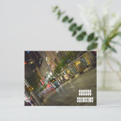 Sydney in der Nacht Postkarte (Stehend Vorderseite)