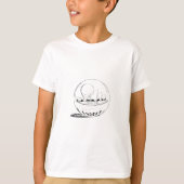 Sydney in einer Glaskugel T-Shirt (Vorderseite)