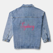 Sydney Jeansjacke (Rückseite)