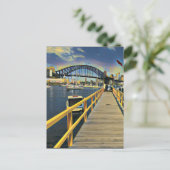 Sydney Jetty Postkarte (Stehend Vorderseite)