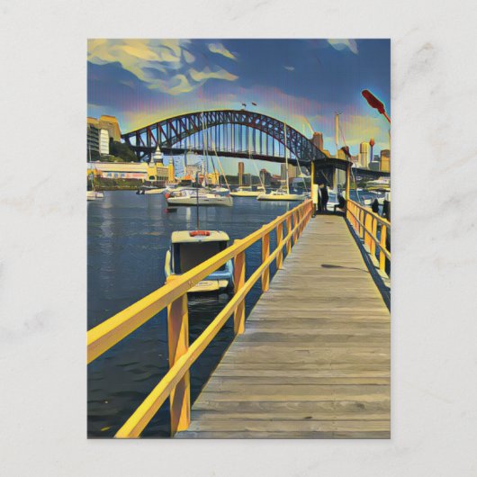 Sydney Jetty Postkarte (Vorderseite)