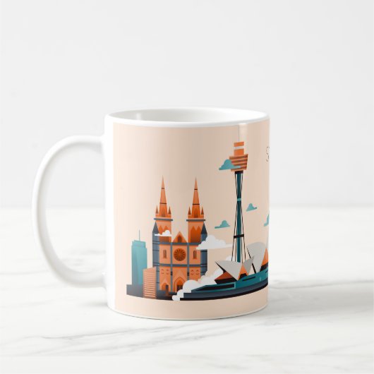 Sydney Kaffeetasse (Links)
