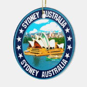 Sydney Keramik Ornament (Links)