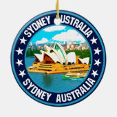 Sydney Keramik Ornament (Hinten)