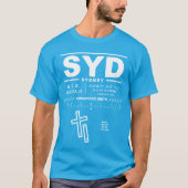 Sydney Kingsford Smith Airport SYD T - Shirt (Vorderseite)