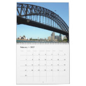 Sydney Kleiderbügel Kalender (Feb 2027)