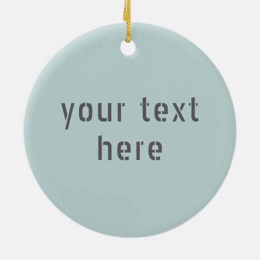 Sydney Latitude Longitude Keramik Ornament (Hinten)