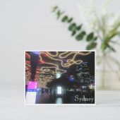 Sydney lebhafte, helle Wege Postkarte (Stehend Vorderseite)