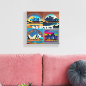 Sydney Leinwanddruck (Insitu (Wohnzimmer))
