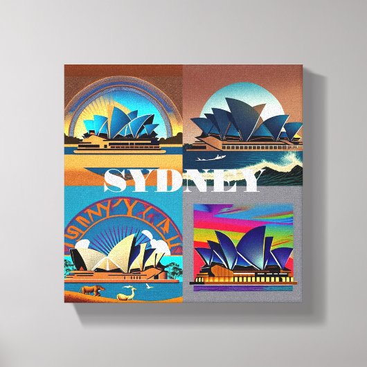 Sydney Leinwanddruck (Vorderseite)