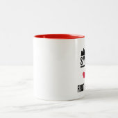 Sydney Liebe Fruchtmince Pies Cityscape Zweifarbige Tasse (Mittel)