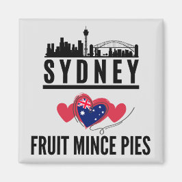 Sydney Lieben Fruchtmince Pies Cityscape Magnet