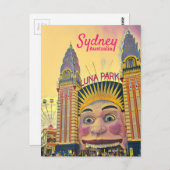 Sydney Luna Park Park Park Park Parkgarten Postkarte (Vorne/Hinten)