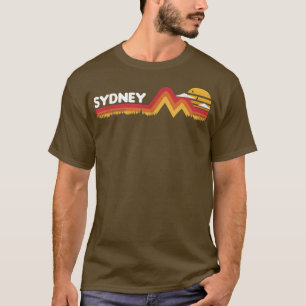 Sydney Lustig Retro Vintage Sonnenuntergang Sydney T-Shirt