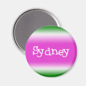 Sydney Magnet (Vorderseite/Rückseite)