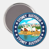 Sydney Magnet (Vorderseite/Rückseite)