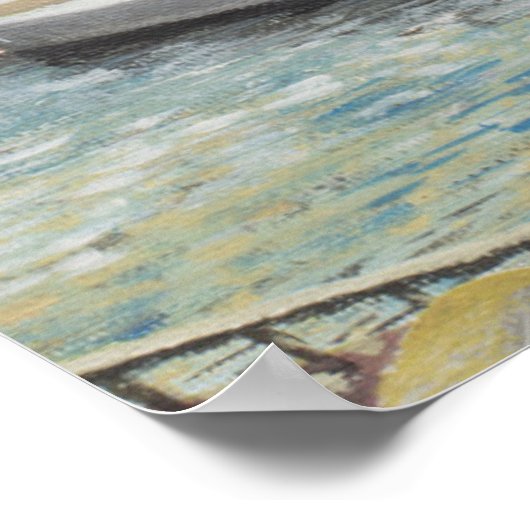 Sydney Maritime Museum vom Hotel Balcony. 1998 Poster (Ecke)