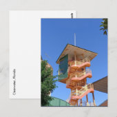 Sydney Mitte des Jahrhunderts Moderner Turm Postkarte (Vorne/Hinten)