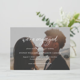 Sydney Modern Wedding Save The Date