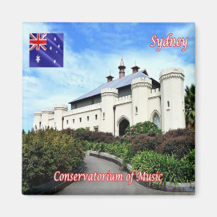 SYDNEY, Musikkonservatorium, Kühlschrank Magnet